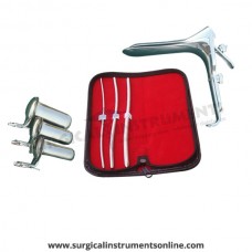 Hegar uterine dilator 3 pieces set,3-4, 5-6, 7-8, grave large, collin 3pcs